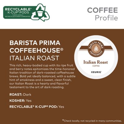 Keurig - K-Cup Coffee Italian Roast Coffee - Image 5