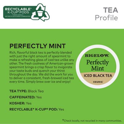 Keurig - K-Cup Coffee Perfectly Mint Iced Black Tea - Image 7