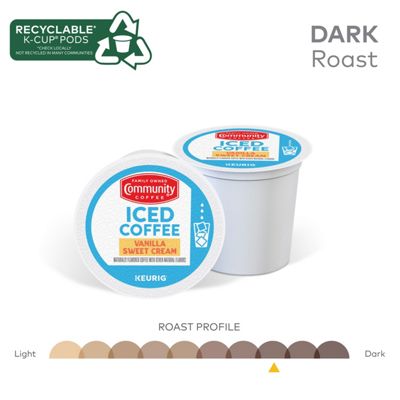 Keurig - K-Cup Coffee Iced Vanilla Sweet Cream Coffee - Image 5
