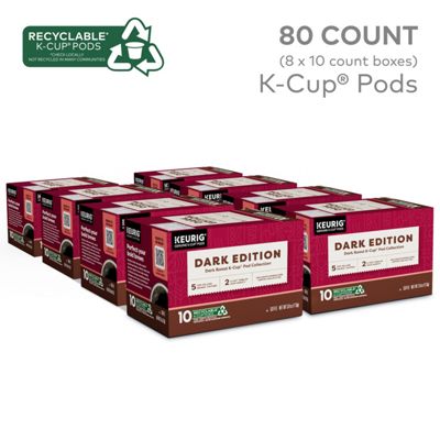 Keurig - K-Cup Coffee Dark Edition Dark Roast K-Cup Pod Collection - Variety Pack - Image 3