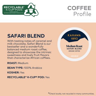 Keurig - K-Cup Coffee Safari Blend Coffee - Image 5