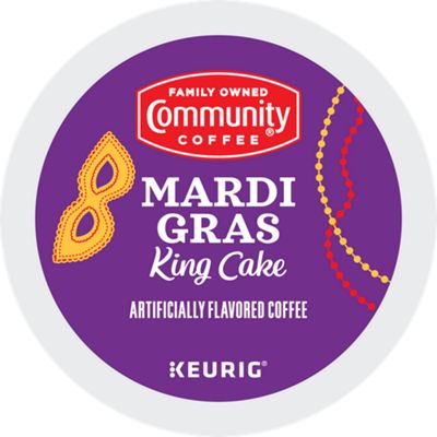 Keurig - K-Cup Coffee Mardi Gras King Cake Coffee