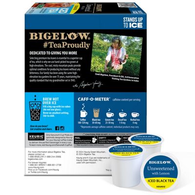 Keurig - K-Cup Coffee Black Tea with Lemon Unsweetened Iced Tea - Image 5