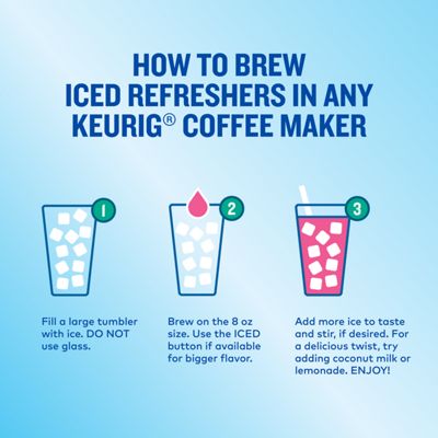 Keurig - K-Cup Coffee Strawberry Acai Iced Refresher - Image 11