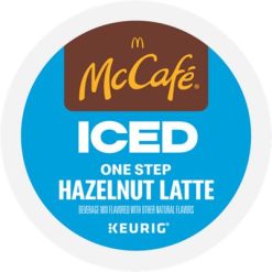 Keurig K-Cup Coffee ICED Hazelnut Latte