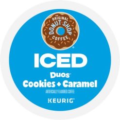 Keurig K-Cup Coffee ICED Duos Cookies + Caramel Coffee