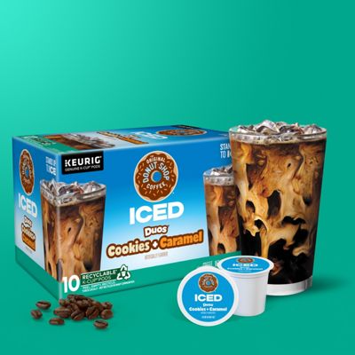 Keurig - K-Cup Coffee ICED Duos Cookies + Caramel Coffee - Image 8