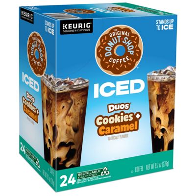 Keurig - K-Cup Coffee ICED Duos Cookies + Caramel Coffee - Image 3