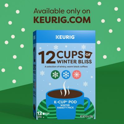 Keurig - K-Cup Coffee 12 Cups of Winter Bliss Variety Pack - Image 5