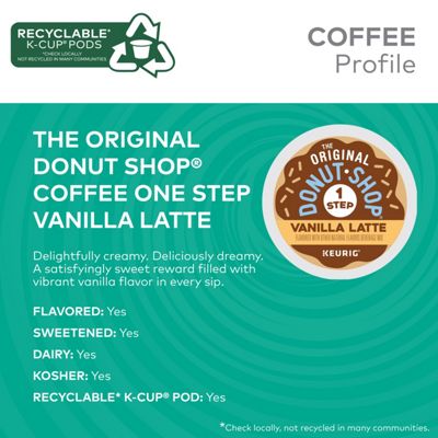 Keurig - K-Cup Coffee Vanilla Latte - Image 9