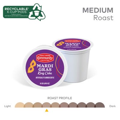 Keurig - K-Cup Coffee Mardi Gras King Cake Coffee - Image 6