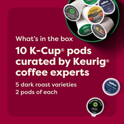 Keurig - K-Cup Coffee Dark Edition Dark Roast K-Cup Pod Collection - Variety Pack - Image 4
