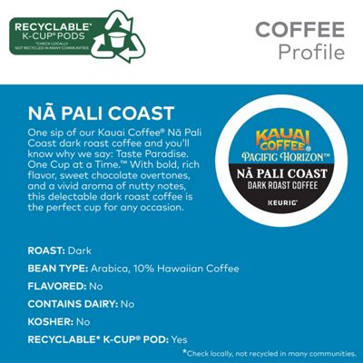 Keurig - K-Cup Coffee Ne Pali Coast Coffee - Image 7