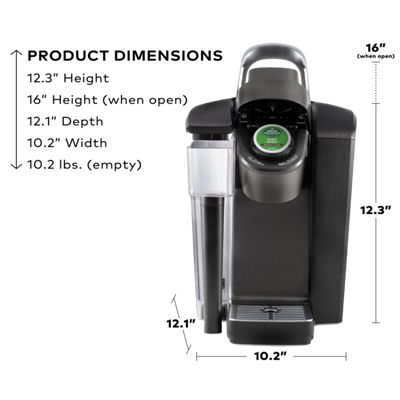 Keurig - K-Cup Coffee K-1550 Large Reservoir Coffee Maker - Home or Business Use - Image 8