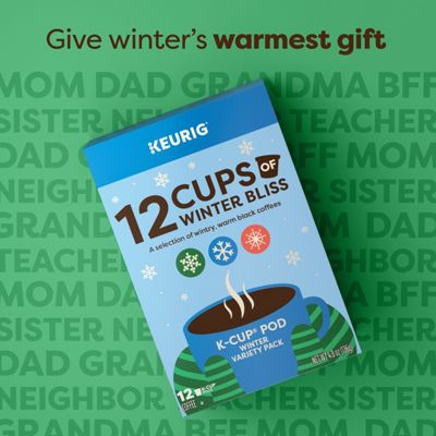 Keurig - K-Cup Coffee 12 Cups of Winter Bliss Variety Pack - Image 8