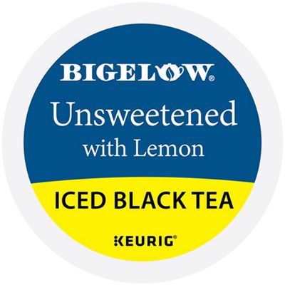 Keurig - K-Cup Coffee Black Tea with Lemon Unsweetened Iced Tea