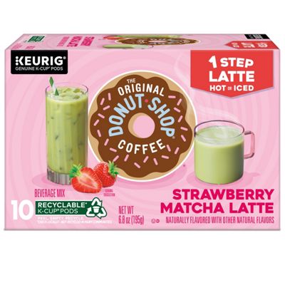 Keurig - K-Cup Coffee Strawberry Matcha Latte - Image 2