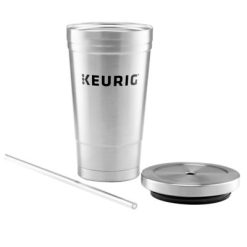 Alternative view of Keurig K-Cup Coffee 16oz Stainless Steel Iced Beverage Tumbler