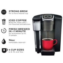 Alternative view of Keurig - K-Cup Coffee K-1550 Large Reservoir Coffee Maker - Home or Business Use